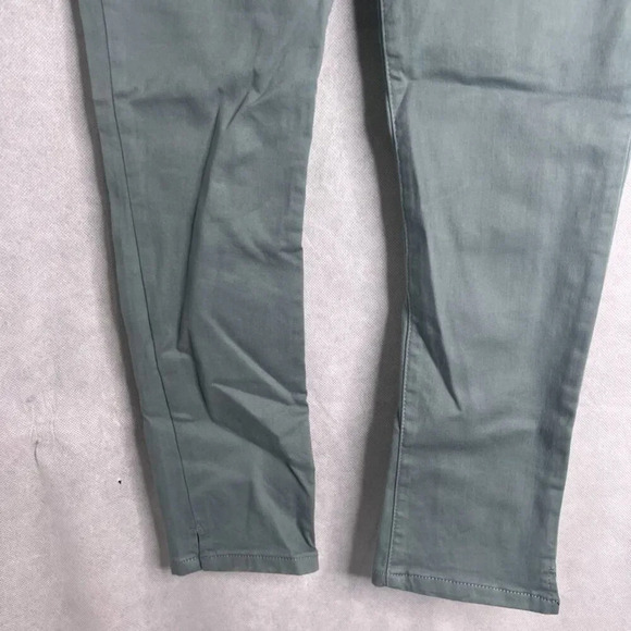 Wit‎ & Wisdom Ab Solution Light Green Twill Skinny Trouser Pants Sz 0 - Picture 5 of 10